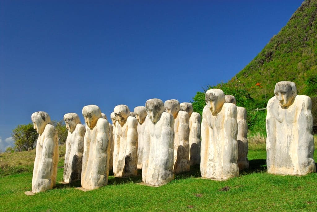 Slave memorial in Martinique