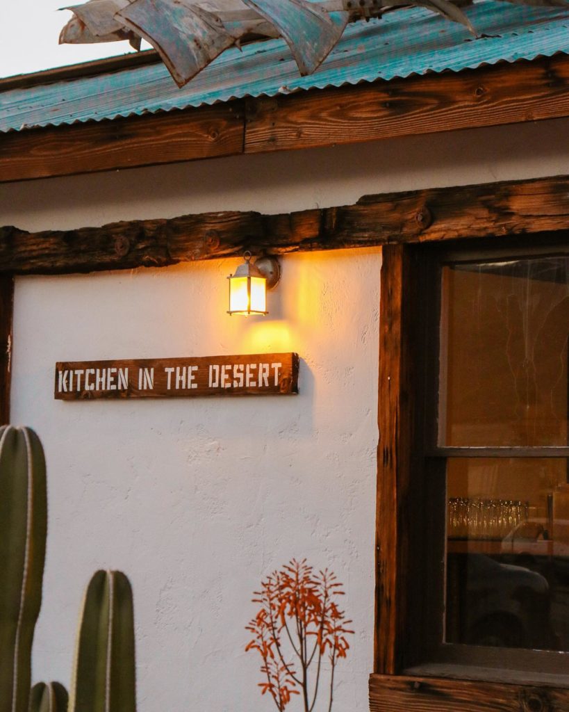 Kitchen in the Desert