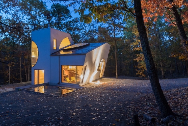 Architectural wonder in the woods