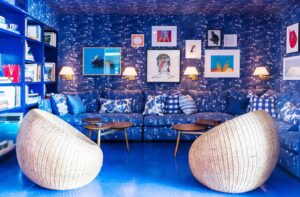 The Prettiest Blue Hotels Around the World