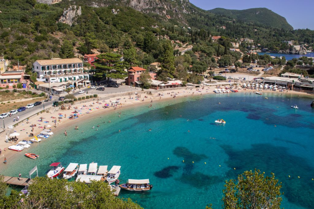 Paleokastritsa, Corfu, Greece