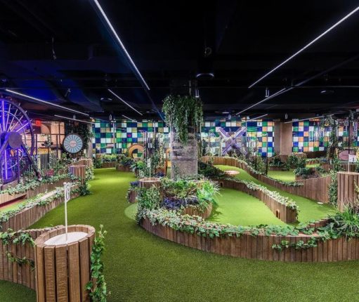 Play Premium Crazy Golf at Brand-New Maximalist Watering Hole, Swingers New York City