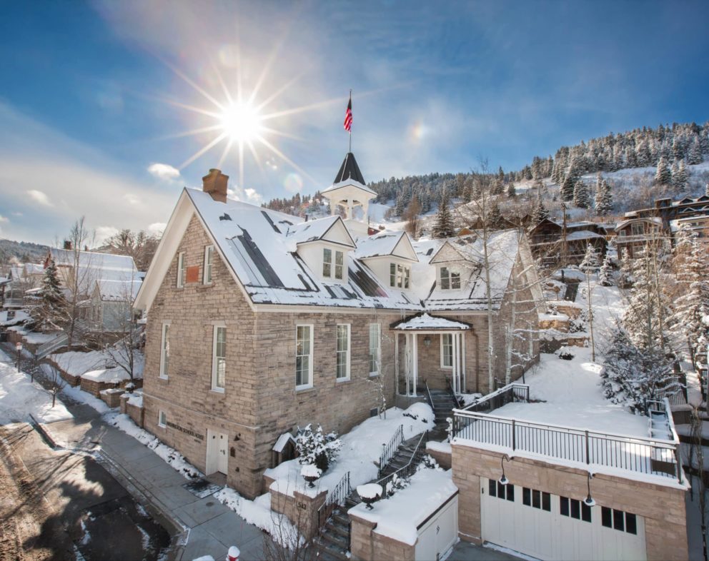 This Intimate Boutique Hotel Inside an Old School House in Park City is a Masterclass in Refined Design