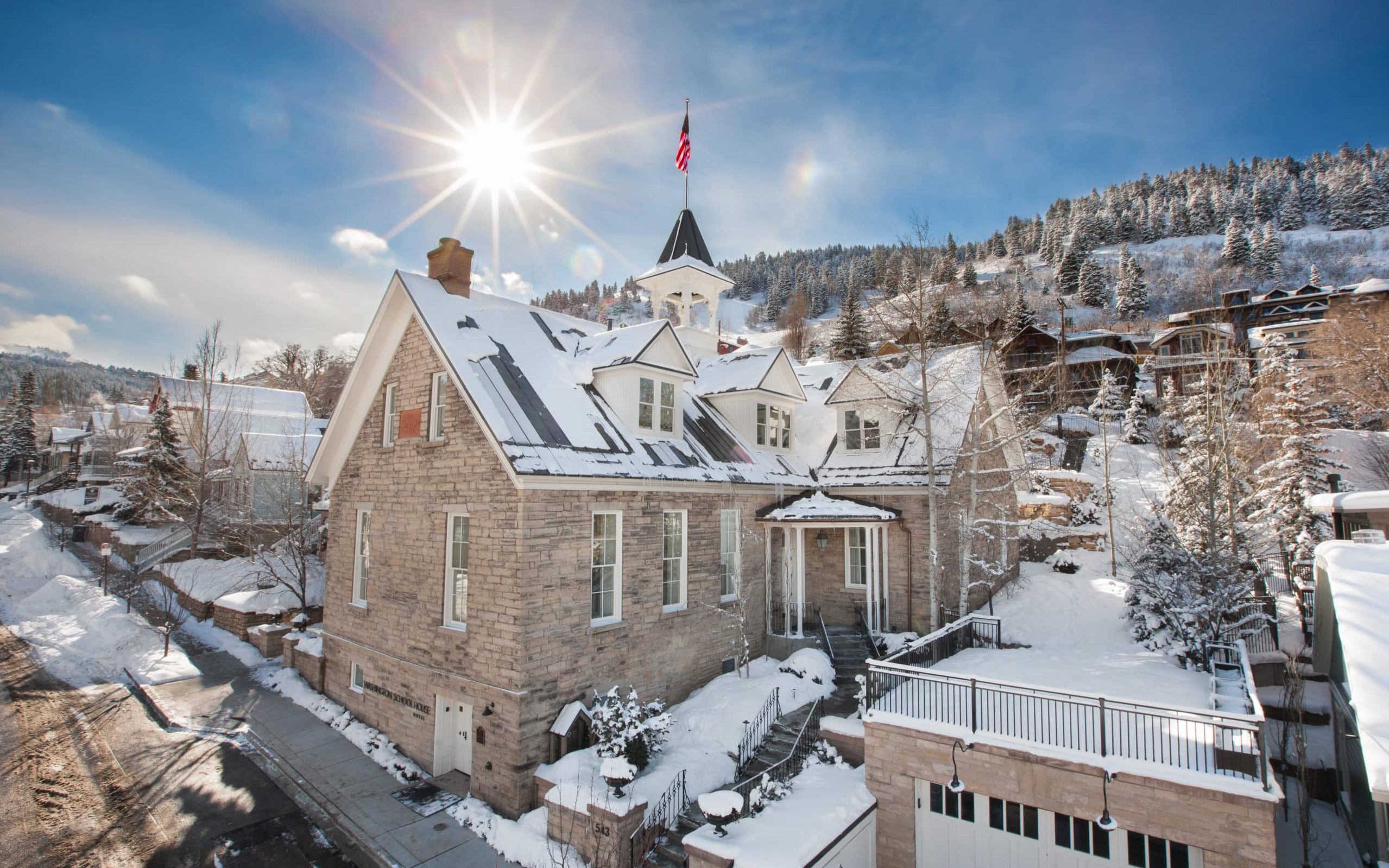 This Intimate Boutique Hotel Inside an Old School House in Park City is a Masterclass in Refined Design