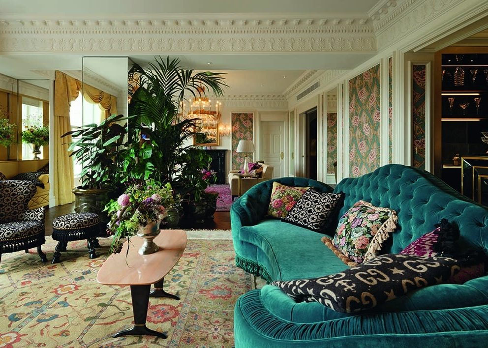 The Savoy Hotel’s New Gucci Suite Is Over-the-Top Opulence