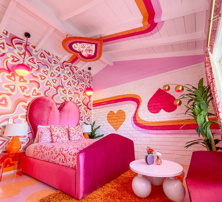 The Trixie Motel Is a True Pink Paradise that Evokes Drag Queen Eccentricity