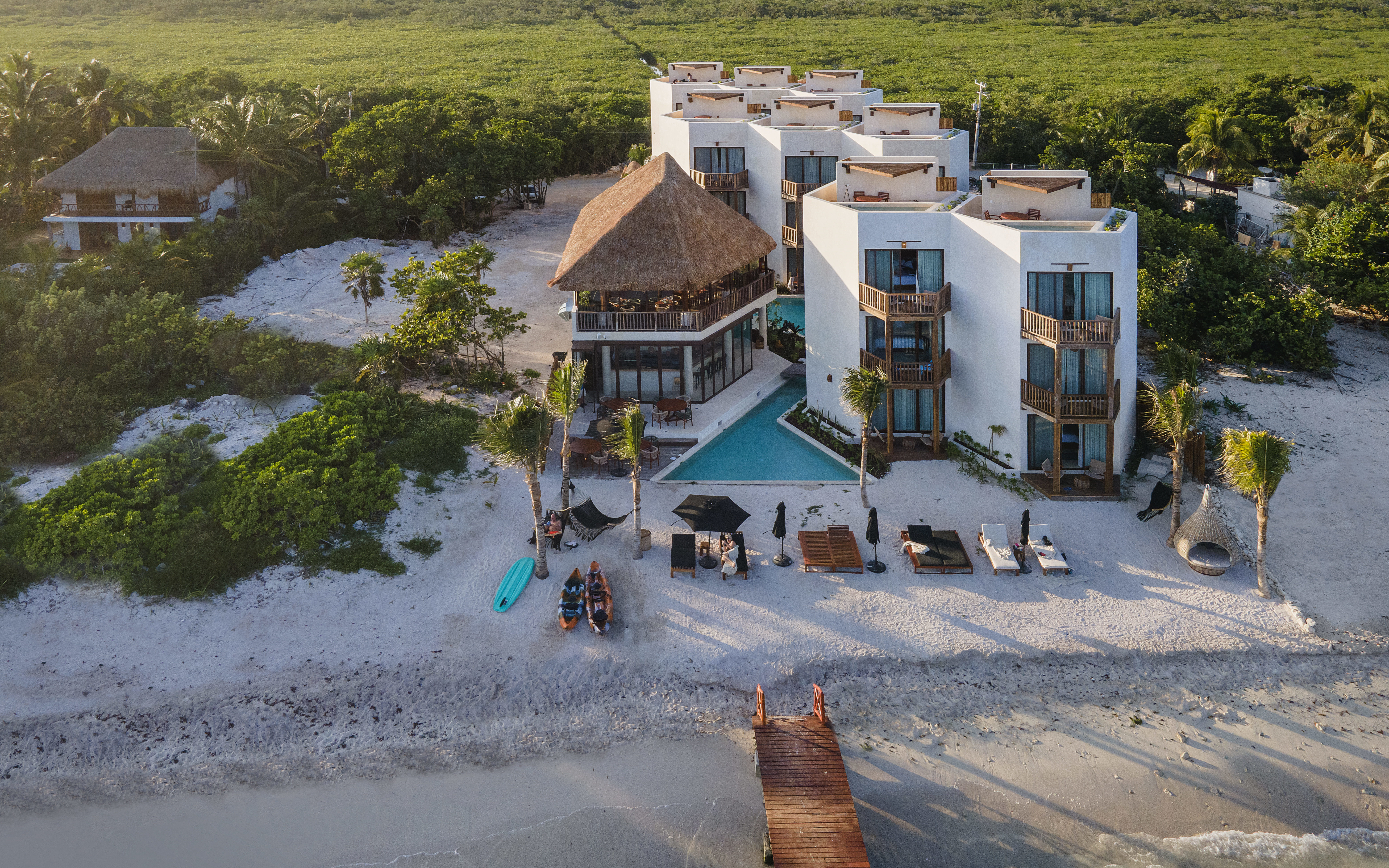 This Beachfront Boutique Hotel Offers an Exclusive Escape from Tulum’s Buzzy Shoreline