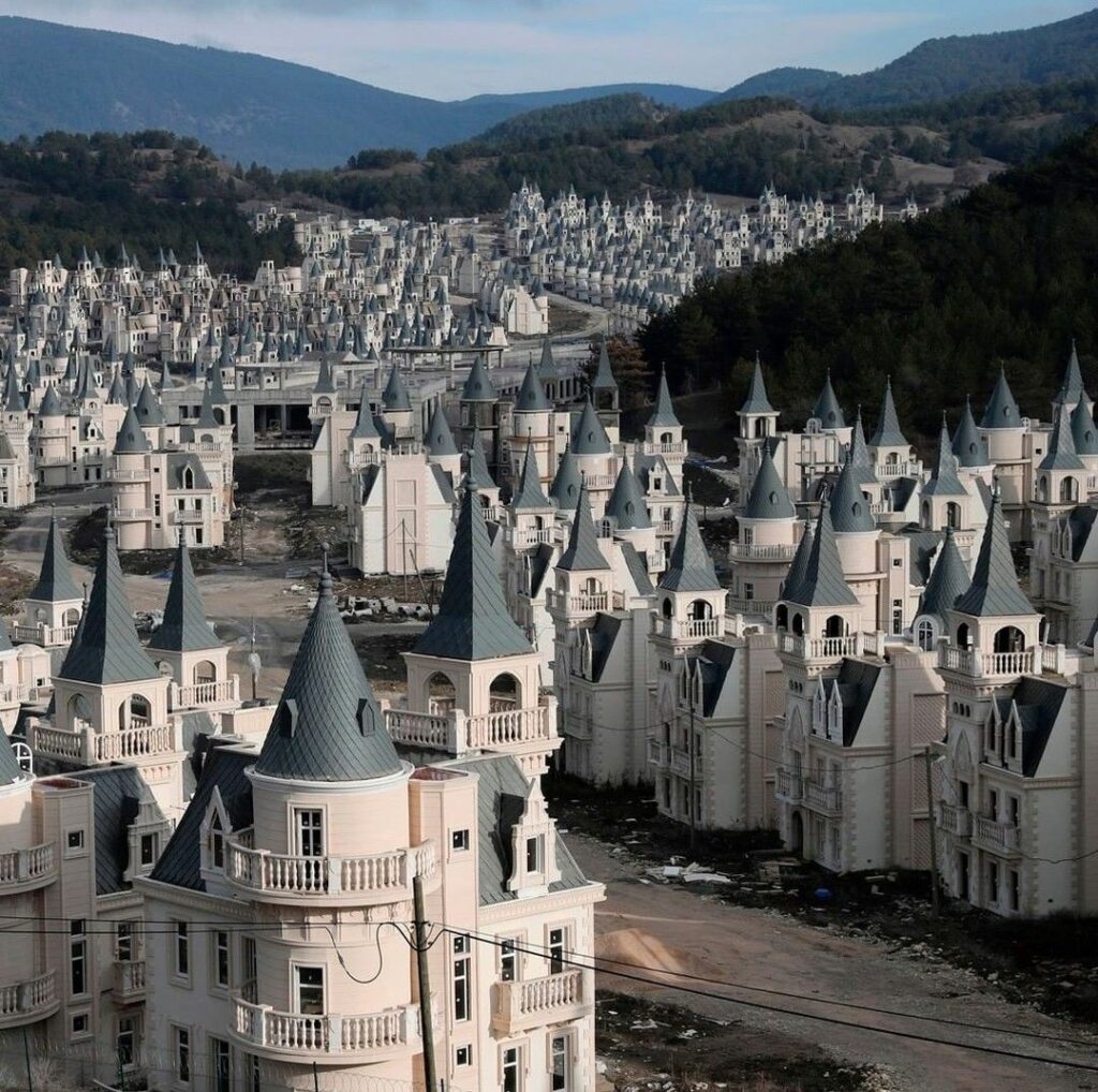 This Town in Turkey Is Full of Abandoned Disney-esque Castles