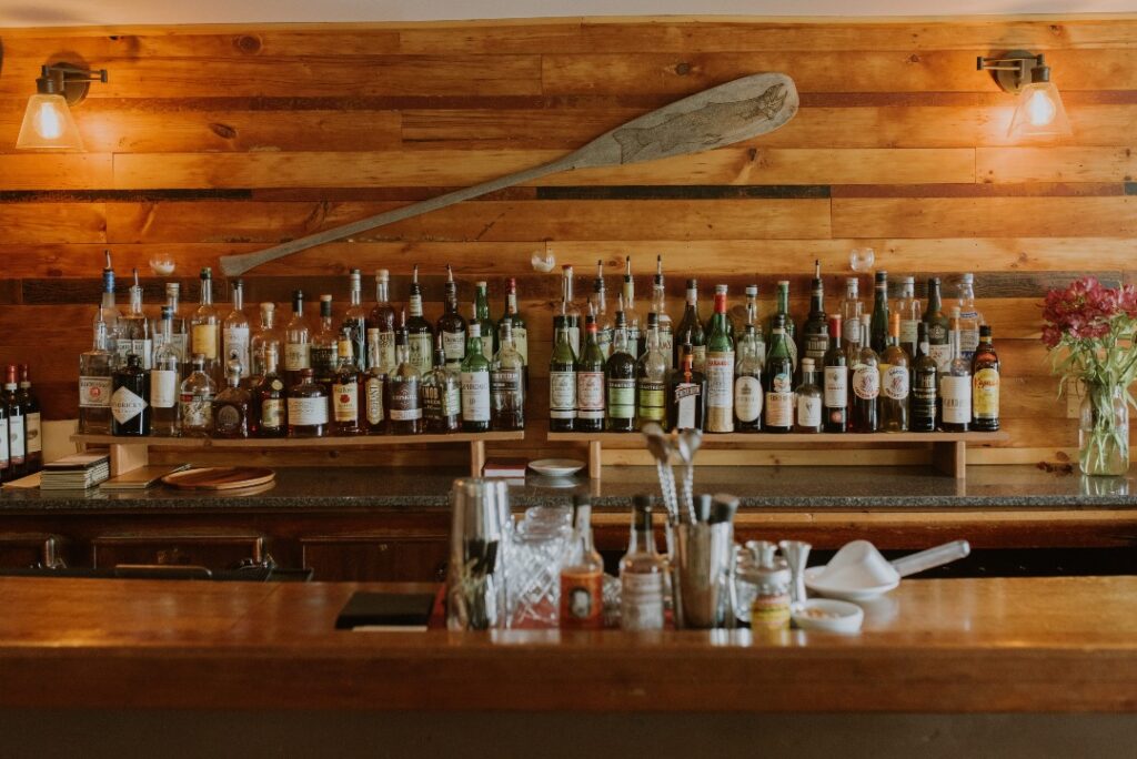 The DeBruce Catskill Mountains bar