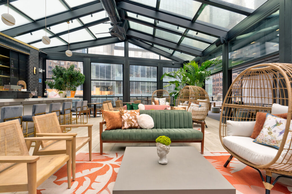 This Rooftop Restaurant & Bar in NoMad Is a Picturesque Brunch Spot