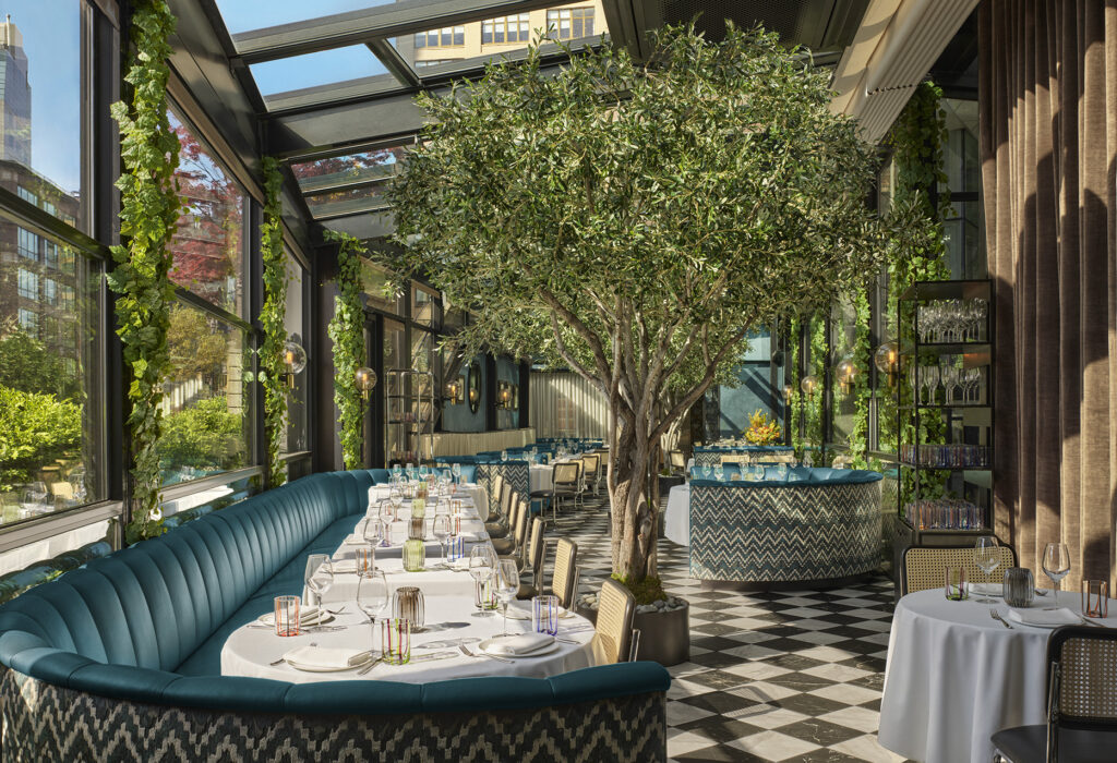 Dine Al Fresco Year-Round at Soho's Newest Hotspot with its Idyllic Garden Atrium