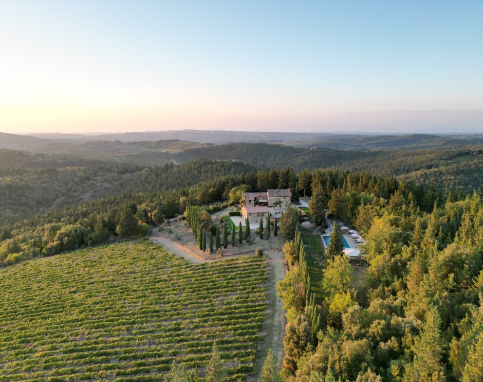 This Exclusive Tuscan Villa in Italy's Chianti Wine Region Embodies La Dolce Vita