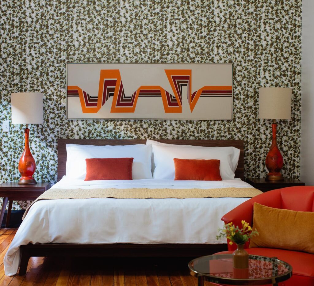 Hotels Rooms With Cool Wallpaper Around the World