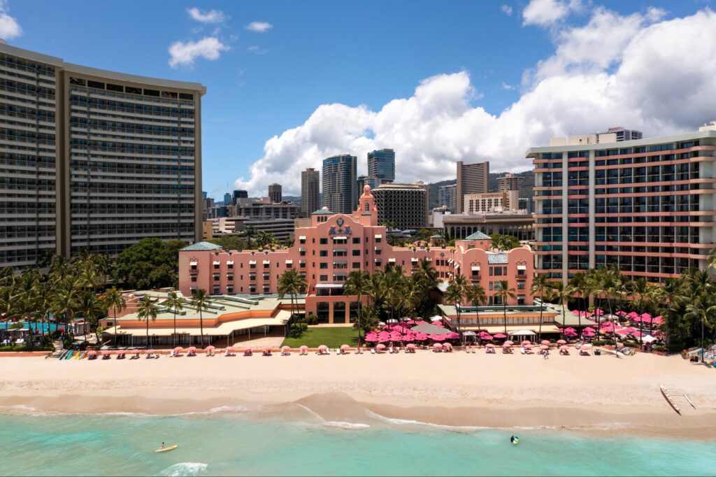 The Pink Palace of Waikiki Continues to Captivate Guests with Royal History and Modern Luxury